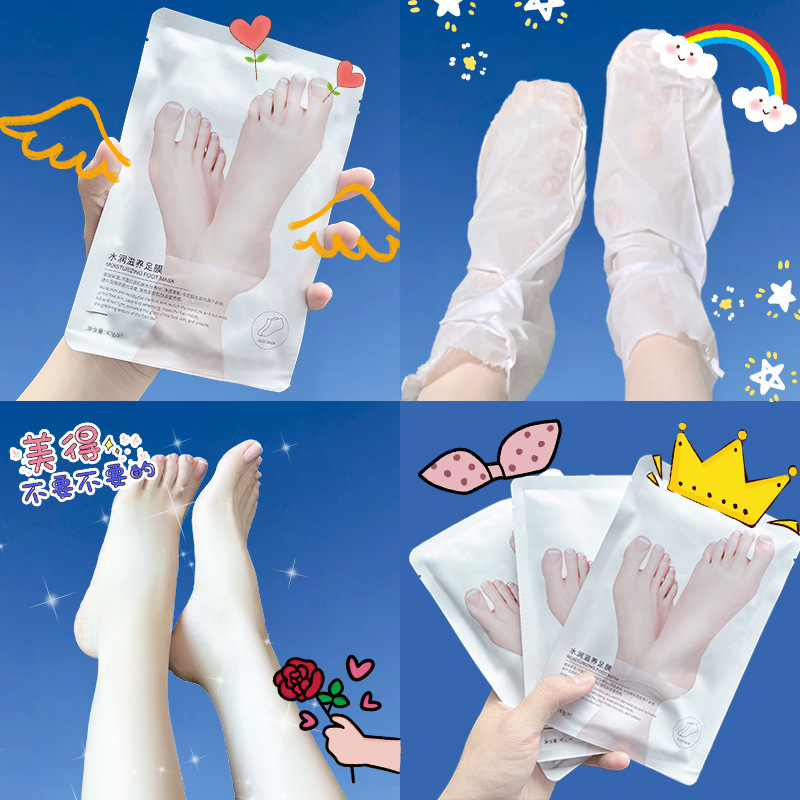 VSEA goat milk niacinamide moisturizing hand film moisturizing foot whitening disposable hand foot mask wholesale