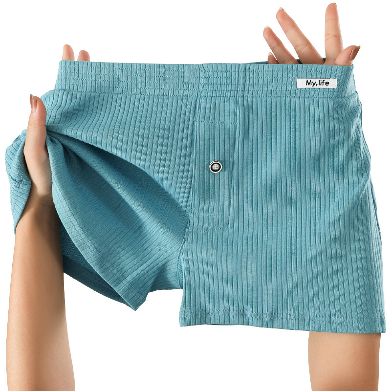 Men's Underwear Cotton Arlo Pants Loose plus size Boxer Shorts Comfortable Breathable Boxer Underpants for Young Students