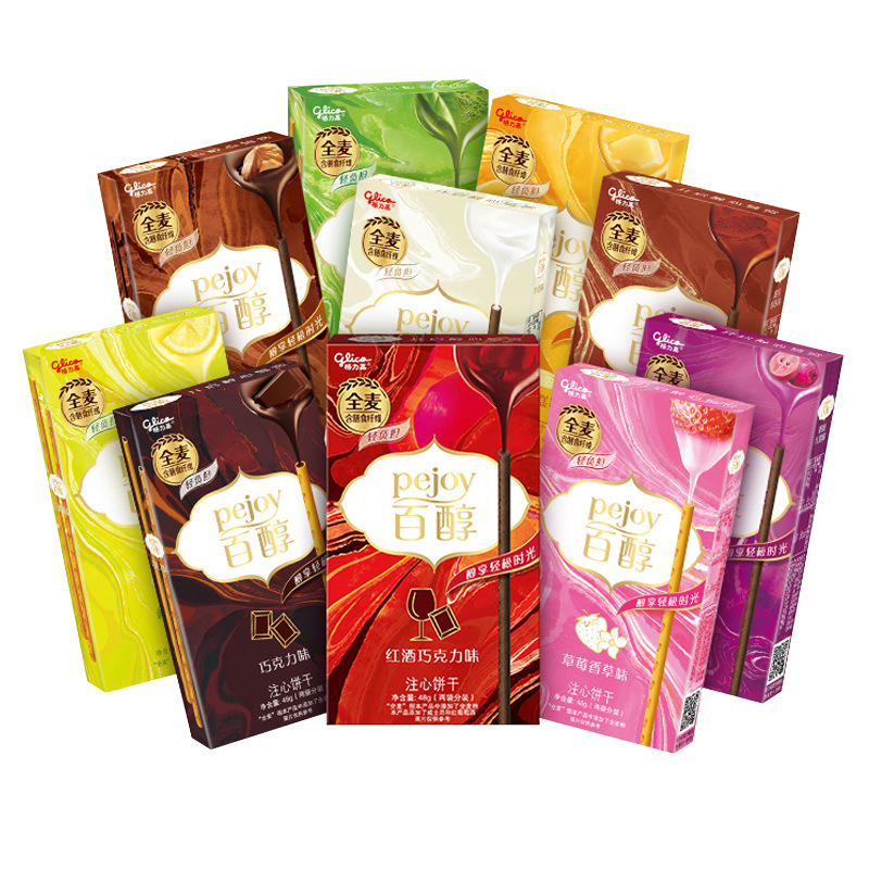 Gree high alcohol 48g heart-injection biscuit coating chocolate flavor sandwich biscuit bar casual snack wholesale