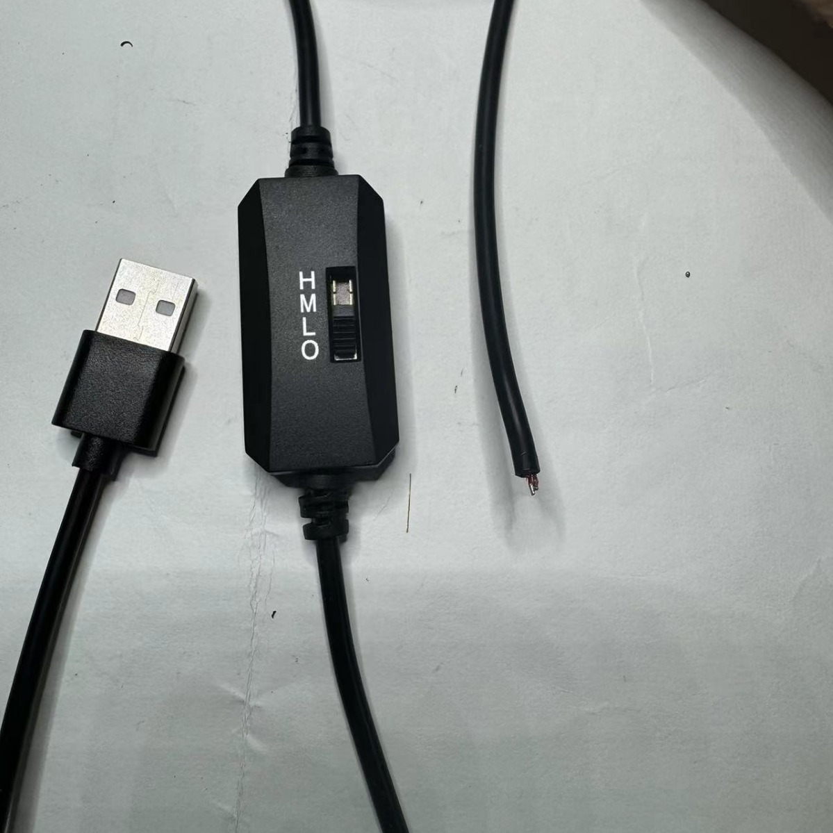 12025 Three-speed Speed Control 5VUSB Ball Fan Low Noise Router COB Light Photography