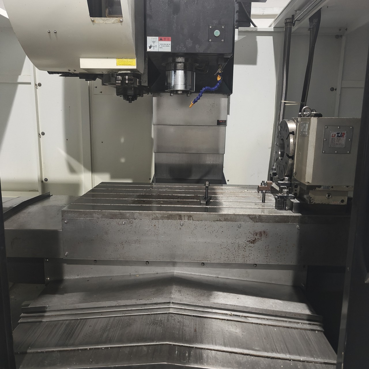 Dongguan Used Machine Tool Sales Huacun 1270L Second Line One Hard Processing, Fanuc-0I-Mf System