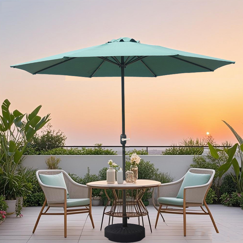 Outdoor Parasol, Open-Air Courtyard Umbrella, Garden Cafe, Villa, Leisure Outdoor Balcony, Home Outdoor Center Column Umbrella