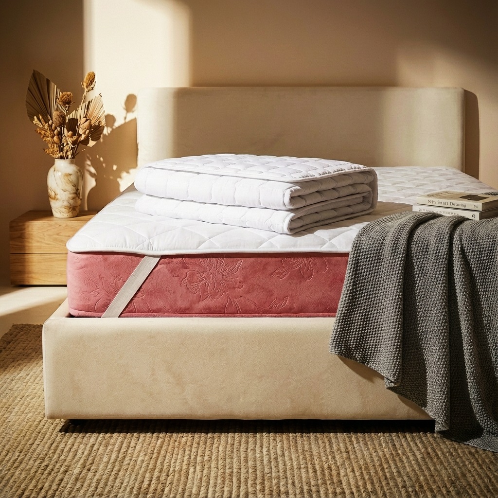 Waterproof Bed Protector for Hotels and Guesthouses, Breathable and Urine-Resistant Mattress Pad, Protective Mattress Cover, Fitted Sheet Style