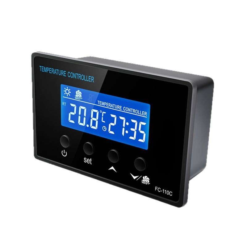 MINI Sauna Room Foot Massage Barrel Thermostat Foot Bath Barrel Sweat Steam Barrel Thermostat Digital Display Thermostat FC-110c