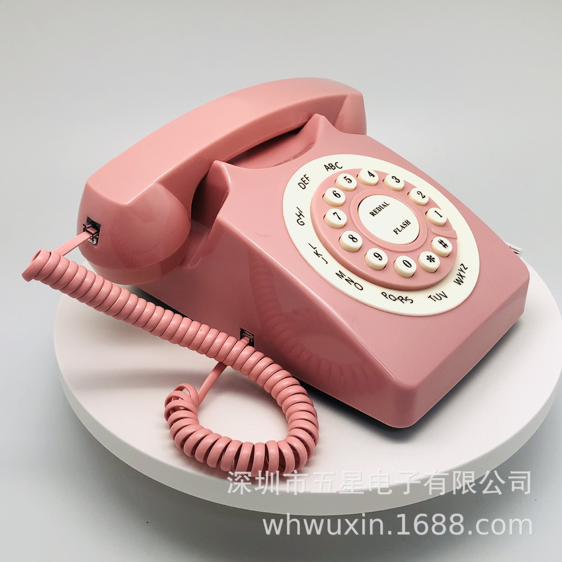 Винтажный телефон в стиле европейского пасторального дизайна антикварный телефон для дома