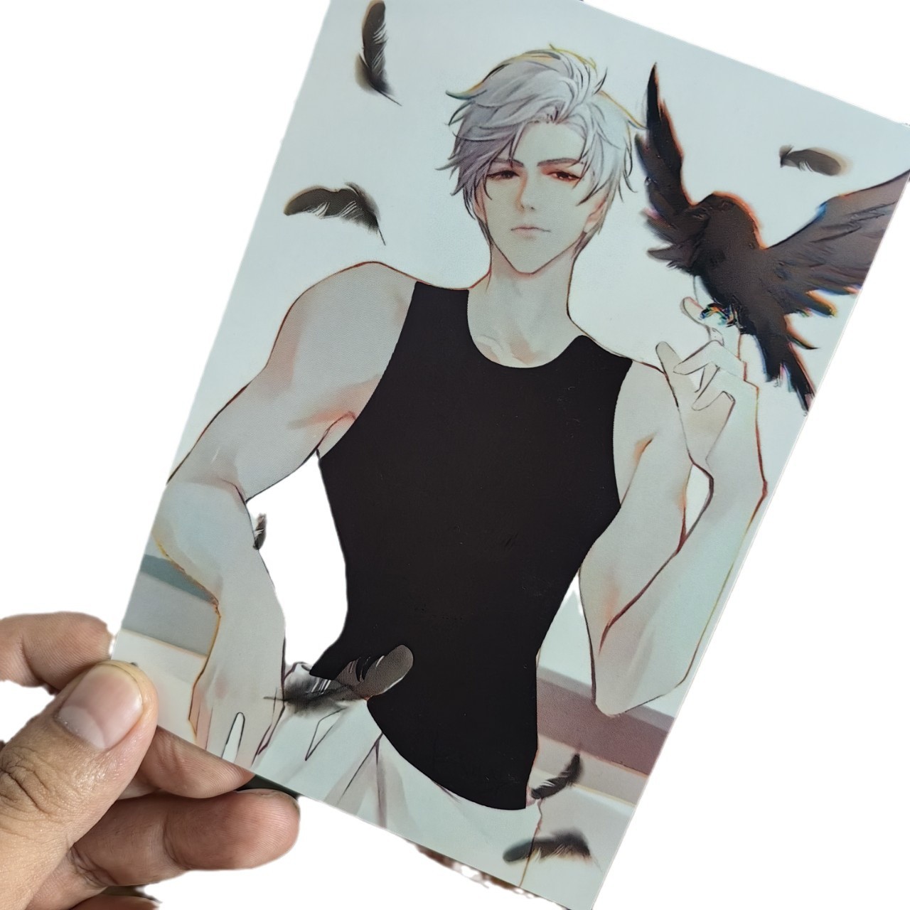 Temperature-Sensitive Water-Sensitive Postcards That Change Color When Heated, Special Small Cards, Anime Peripherals, Free Shipping, Finished Cartoon Cultural and Creative Products