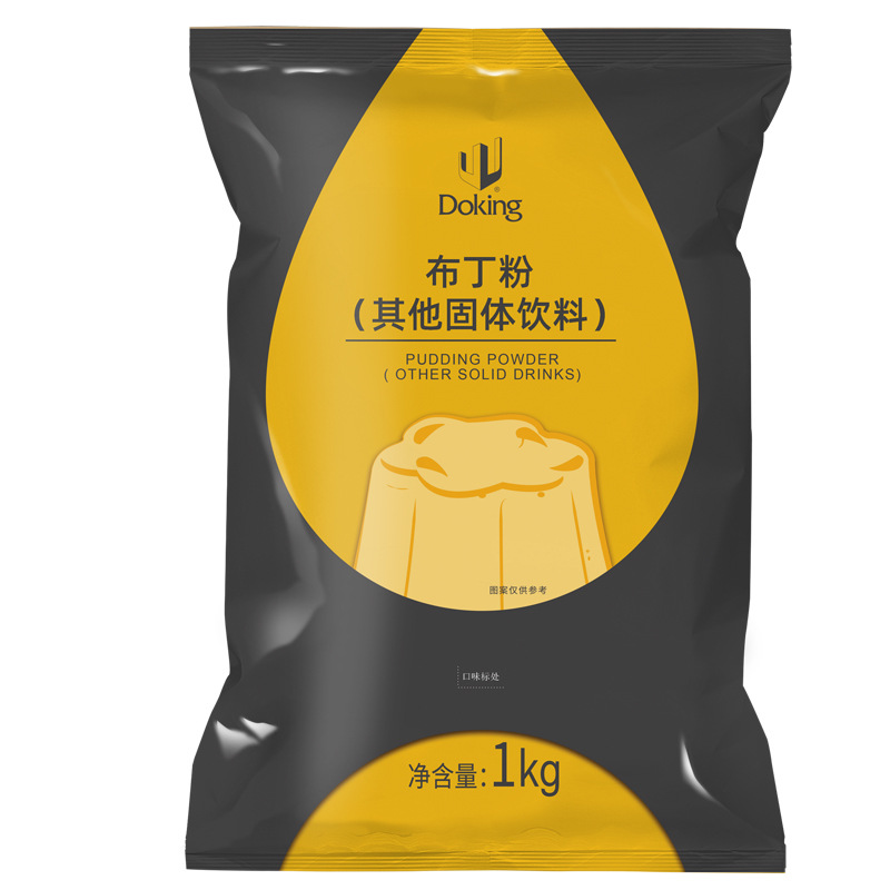 Dunhuang commercial pudding powder white jelly powder wholesale milk tea dessert jelly special powder caramel egg mango pudding powder