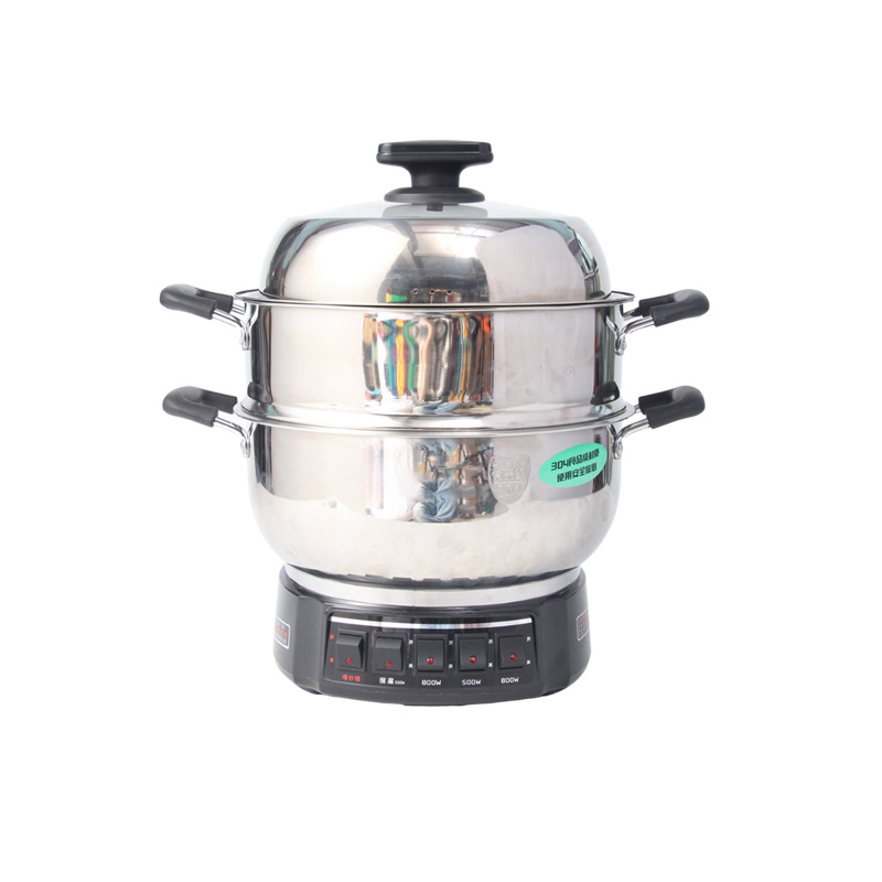 Xia Xin Electric Cooking Wok All-In-One Non-Stick Pan Multi-Functional Household Electric Pot Plug-In Cooking Steaming Pot