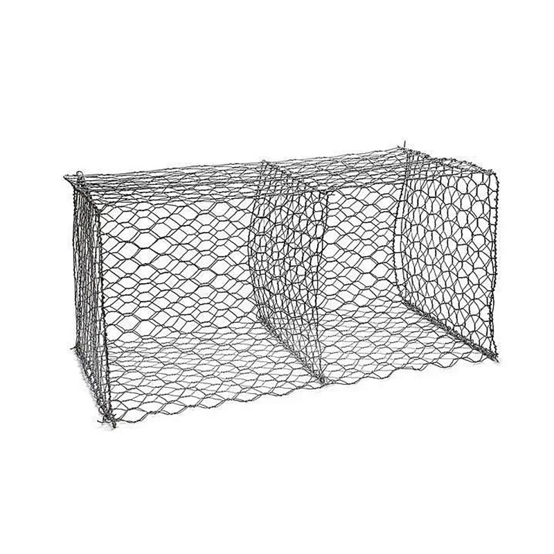 Customized gabion gabion mesh galvanized slope Renault pad gabion hexagonal cage box river flood control lead wire mesh