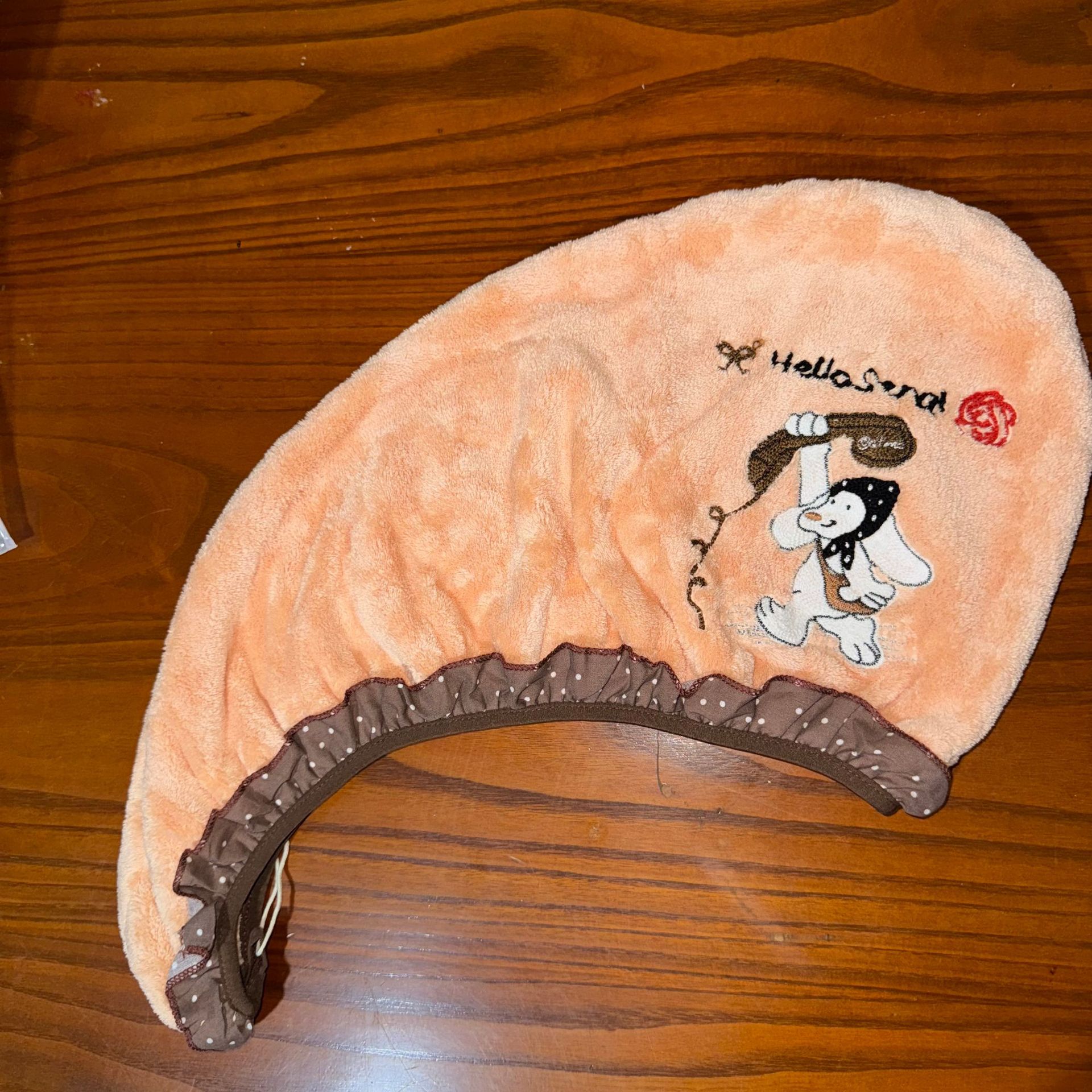 Phone Puppy Embroidery Cute Towel Bath Coral Non-Shedding Thickened Soft Face Wash Student Home Couple Face Towel