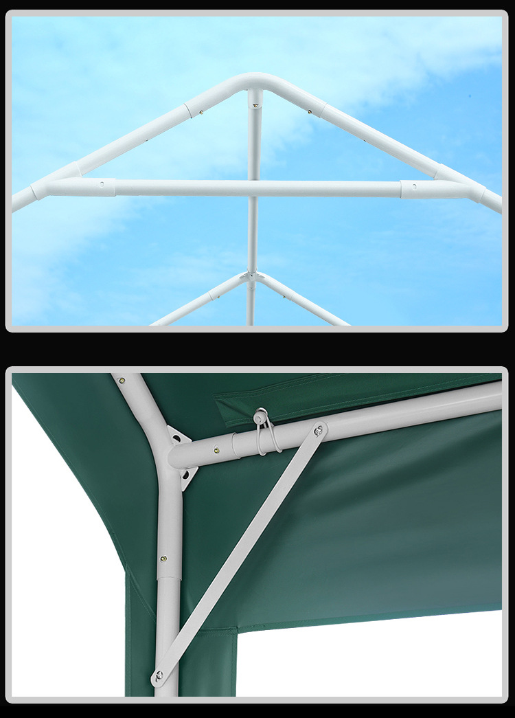 Tent Awning Rainproof Movable Awning Advertising Stall Awning Accessories Mobile Oblique Mouth Three-Way Two-Way Bracket