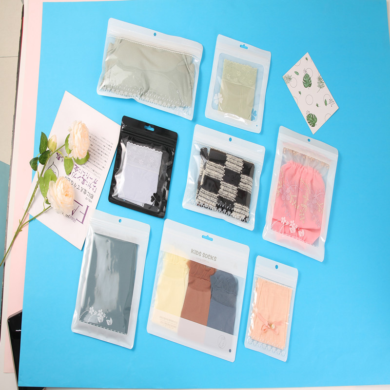 Пакет для носок, прозрачный, самозакрывающийся, для шелковых и хлопковых носок