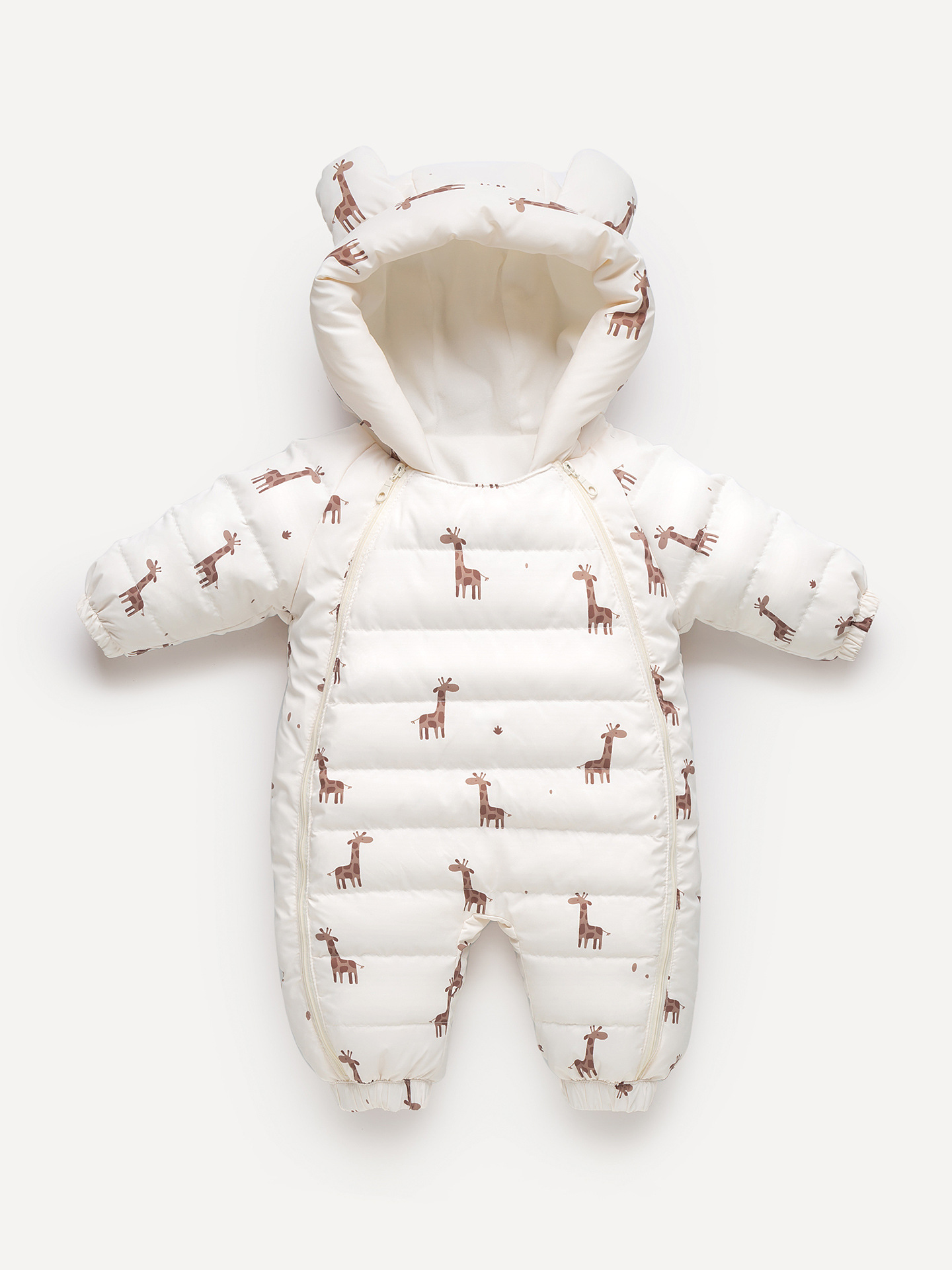 New Baby down Jacket Jumpsuit Newborn Winter Outing Clothes Baby Thickeneded Crawling Clothes Outing Clothes Winter Clothes