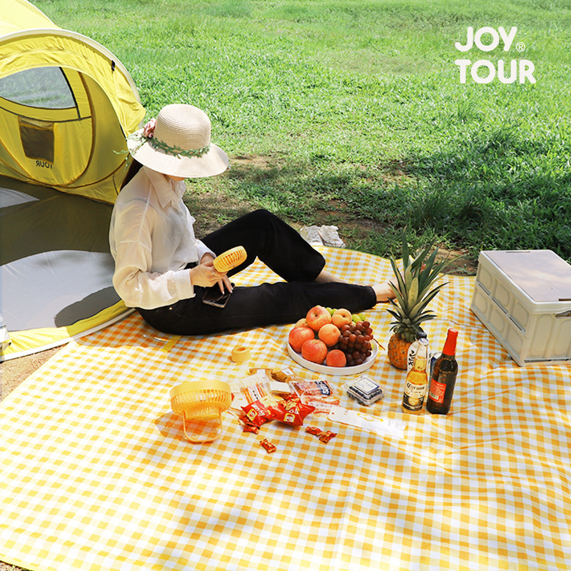 Одноразовый коврик для пикника в желто-красную клетку, для барбекю, скатерть для ресторана, оптовая продажа