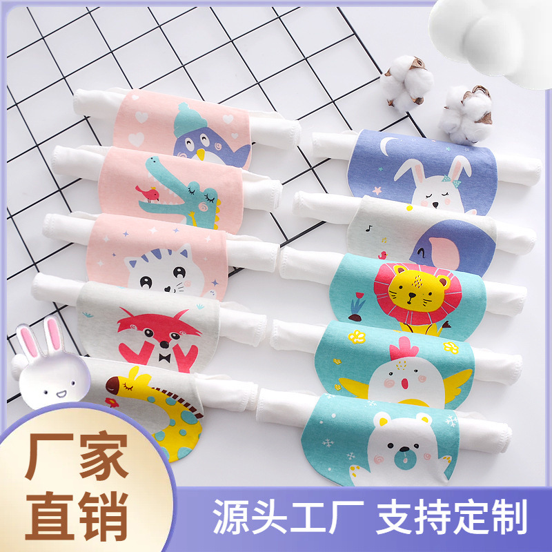 Производитель оптовых полотенец для впитывания пота, полотенце для спины для младенцев в форме медведя, четырехслойное марлевое, супер мягкое и впитывающее