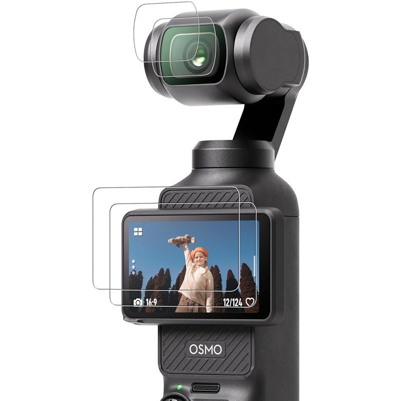 Wholesale DJI DJIPocket3 AR Film PET HD High Permeability Camera Film Protection Screen Lens Film Applicable
