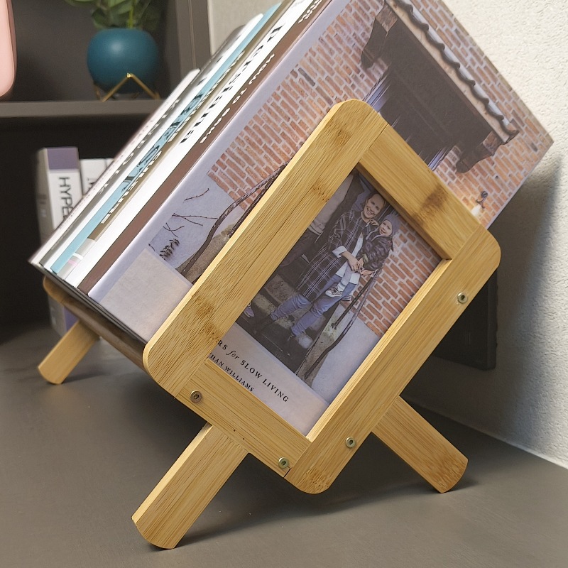 Bookshelf, Bookcase, Desktop Desk, Small Bedside Table Storage Rack, Simple Bay Window Shelf, Solid Wood