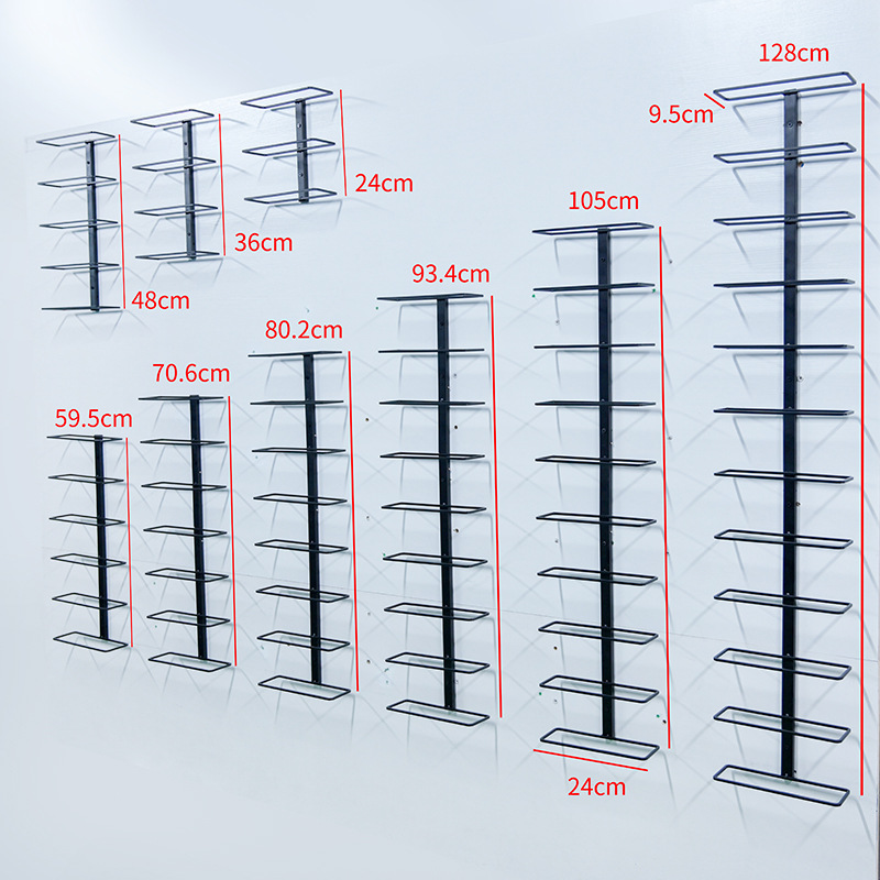 Simple Horizontal Wine Rack, Stainless Steel Wine Rack, Wall-Mounted Wine Rack, Simple Iron Wire Wine Rack Manufacturer Wholesale