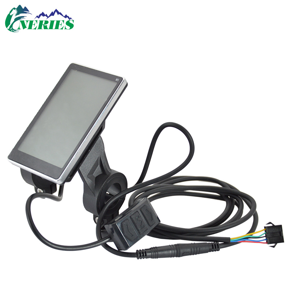 LCD electric bicycle speed control M5 meter mountain bike scooter display center meter 24V36V48V60