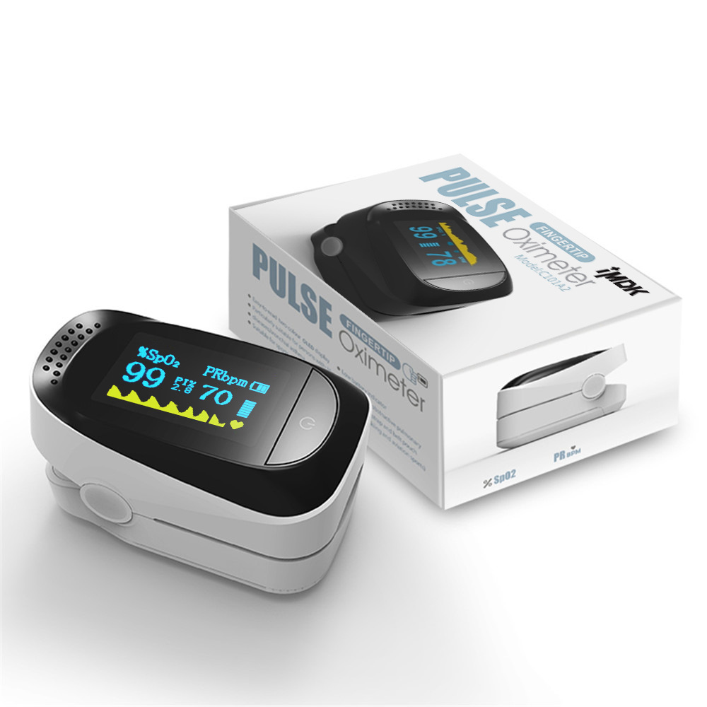 Cross-Border Oximeter, Finger Clip Type Pulse Saturation Pi Heart Rate Monitoring Finger Pulse Oximeter for Home Use