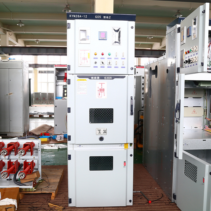 10Kv Middle Cabinet Kyn28-12 High Voltage Inlet Cabinet Middle Type Movable High Voltage Switchgear