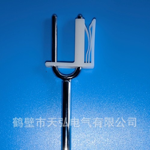 Automotive wiring harness tooling two fork clamp U-shaped fork clamp white clamp