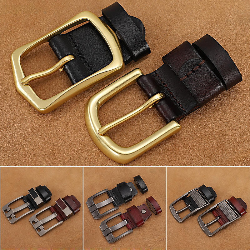 Men's Belt Buckle Pin Buckle Belt Buckle Head Waist Trousers Buckle Pin Buckle Belt Belt Buckle Accessories