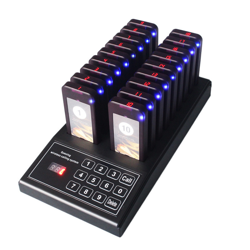 666t Wireless Intelligent Number Changer Caller Queuing Vibrating Meal Taker Foreign Trade Meal Taker Calling System