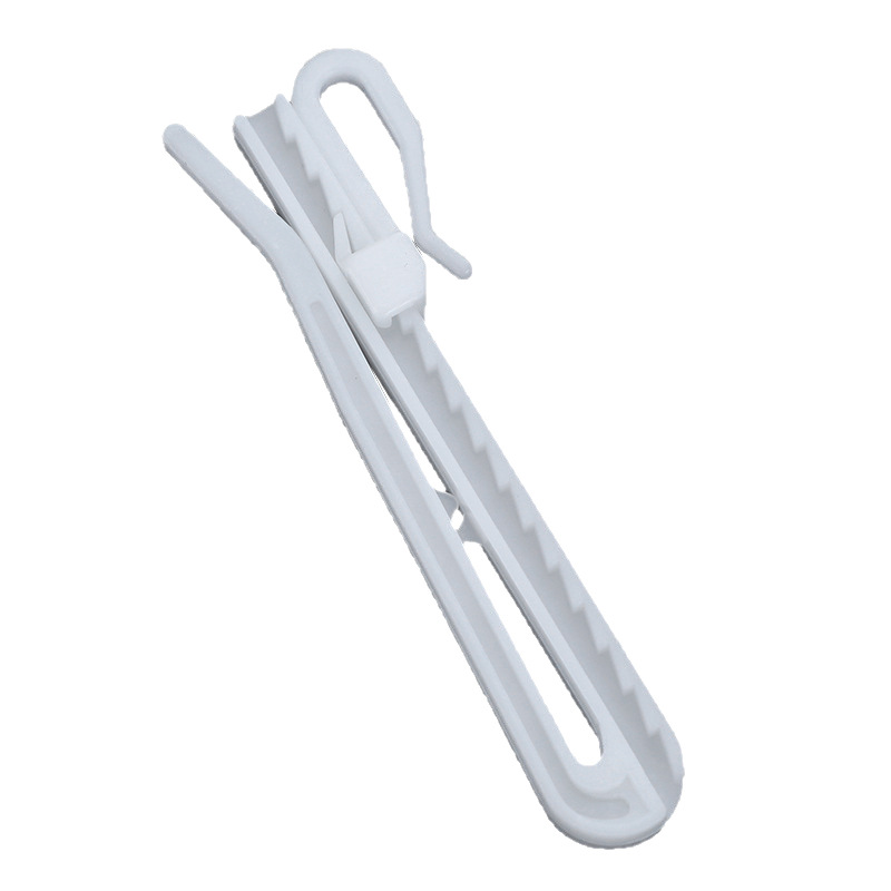 Cross-Border Packaging, High-Temperature Shaping, Korean-Style Folding Curtain Adjustment Hook, 9cm Curtain Hook Track Accessories, Pom Material