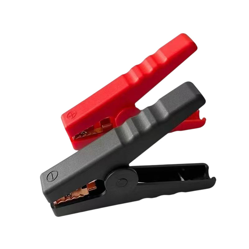 100A Battery Clamp Fire Connection Cable Clamp Emergency Starting Power Supply Crocodile Clip Battery Wire Connection Cable Clamp