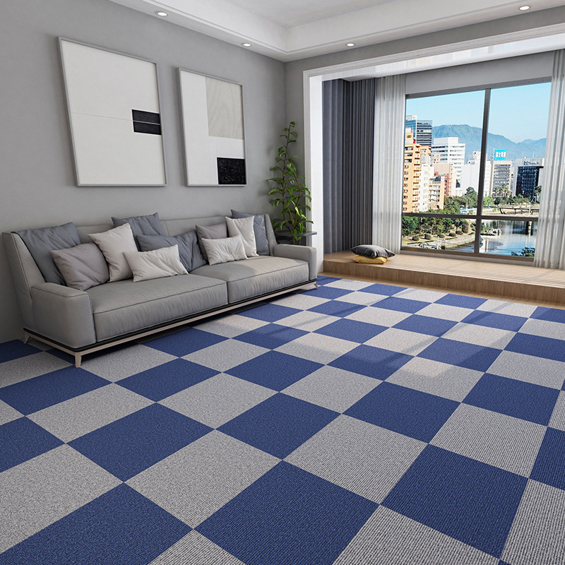 Office self-adhesive carpet full square conference room engineering office building splicing living room blanket aluminum foil adhesive