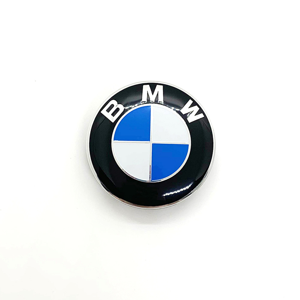 Suitable for Bmw Hub Cap Bmw Blue and White 68mm Car Hub Cap 10-Claw Tire Center Decorative Cap