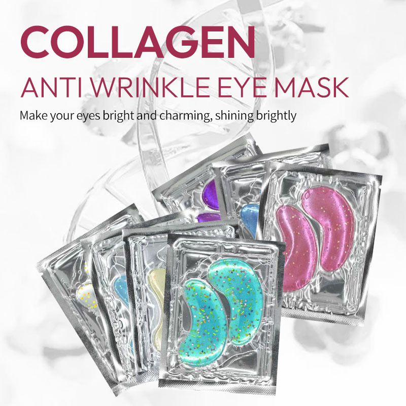 Оптовая коллагеновая маска для глаз, увлажняющая и гидратирующая, для уменьшения морщин вокруг глаз