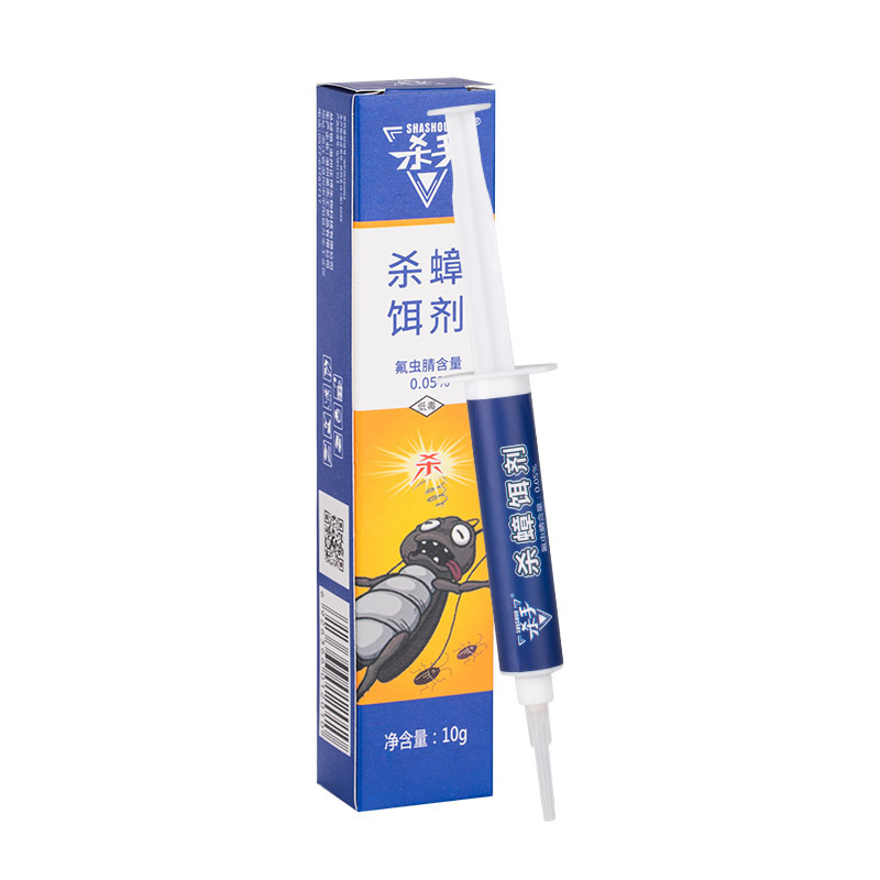 Anti-cockroach glue bait 10g needle tube agent anti-cockroach bait household one nest end support generation