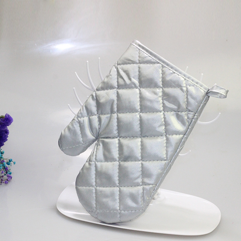 Microwave Oven Insulation Gloves, High Temperature Resistant Baking, Anti-Scalding and Heat-Proof Household Kitchen Casserole Oven Plus Cotton Thickeneded Gloves