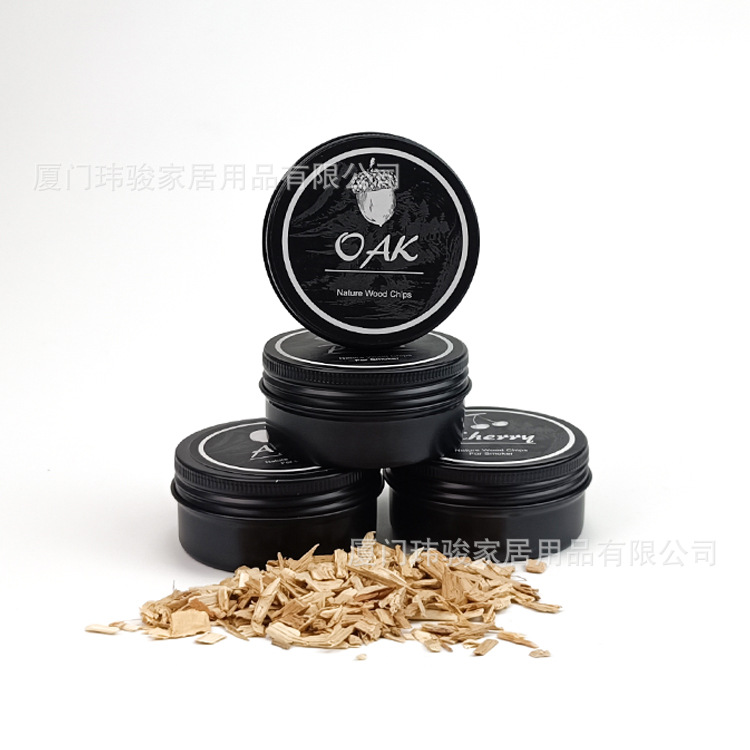 Amazon Hot Selling Whisky Cocktail Smoked Sawdust Different Flavors Smoked Sawdust DIY Gift Box Gift