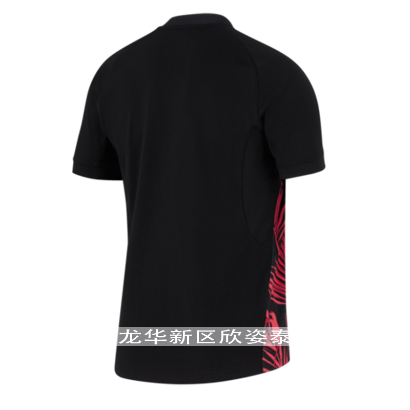 Fiji olive jersey 2023-24 Fiji 15 men's black olive jersey 15s rugby jersey