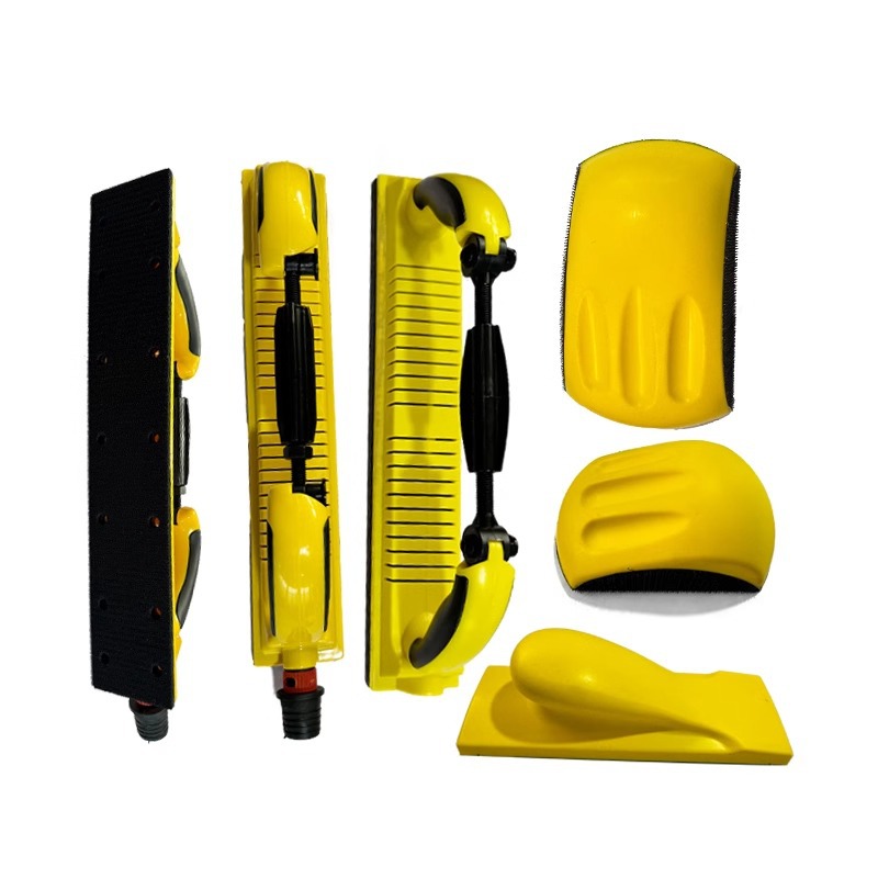 Hand Grinding Board Car Paint Polishing Hand Grinding Putty Grinding Board Rectangular Hand Planer Adjustable Grinding Hand Push Board