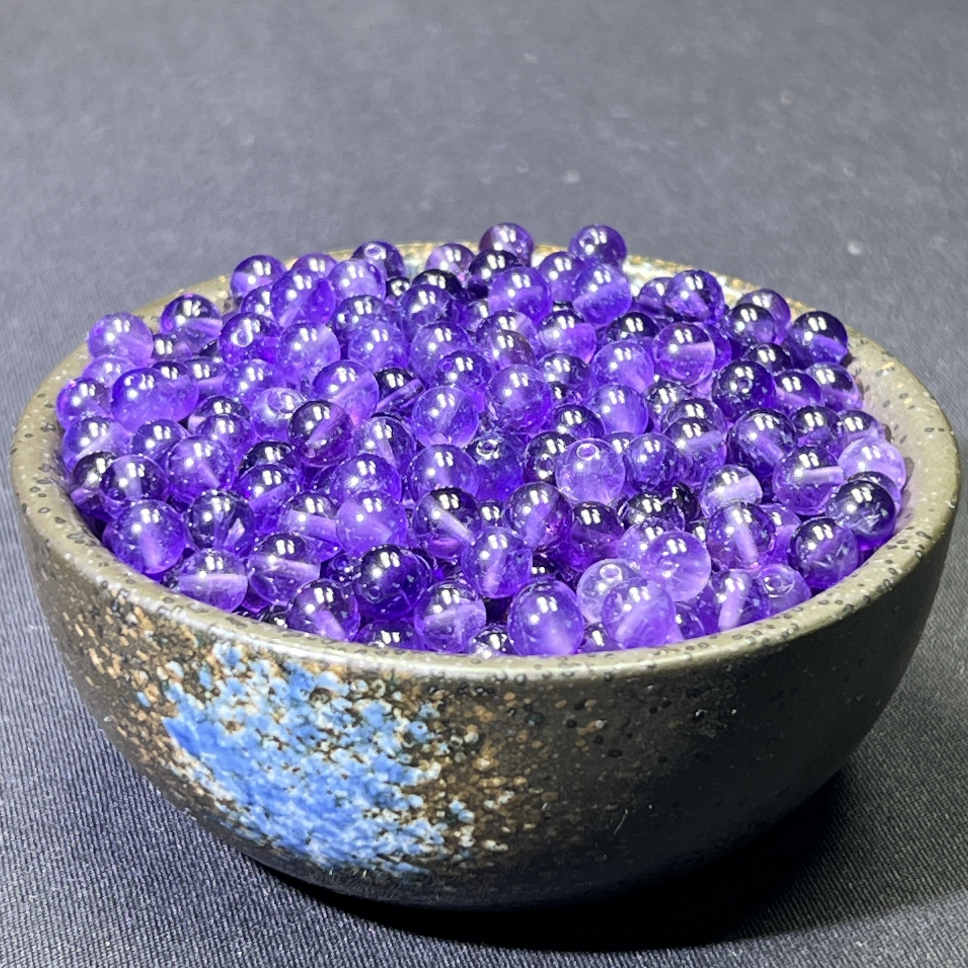 Natural Fantasy Violet Amethyst Beads Wholesale DIY Handmade Handmade Handstring Jewelry Accessories Single Beads