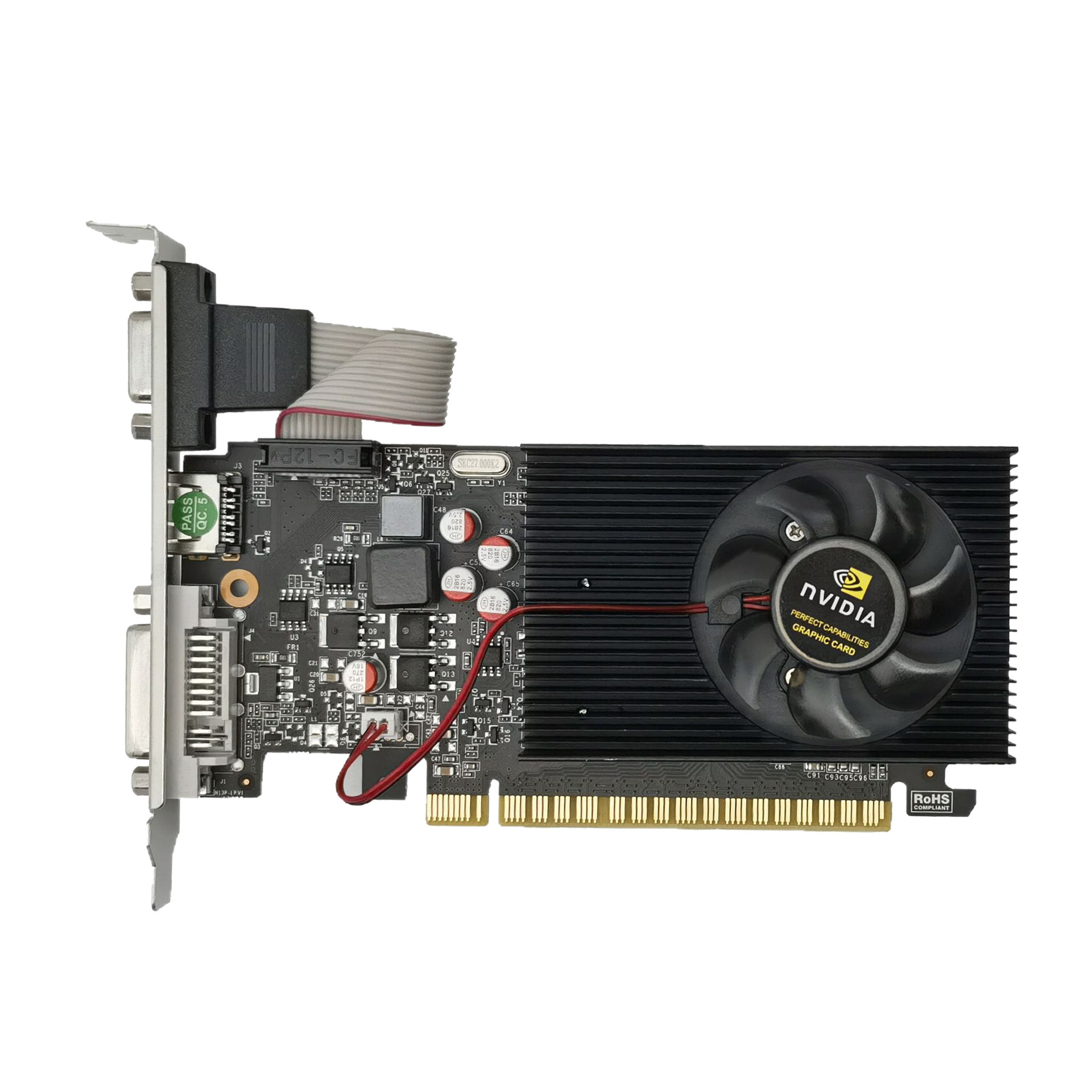 GT730 true 4GB DDR3 desktop office computer all-in-one computer half-height knife card foreign trade graphics card