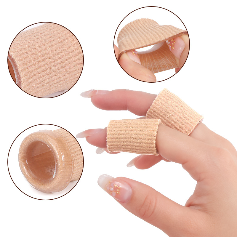 Fiber gel toe finger protector corns cover anti-abrasion overlapping toe cover cocoon finger cover toe cover