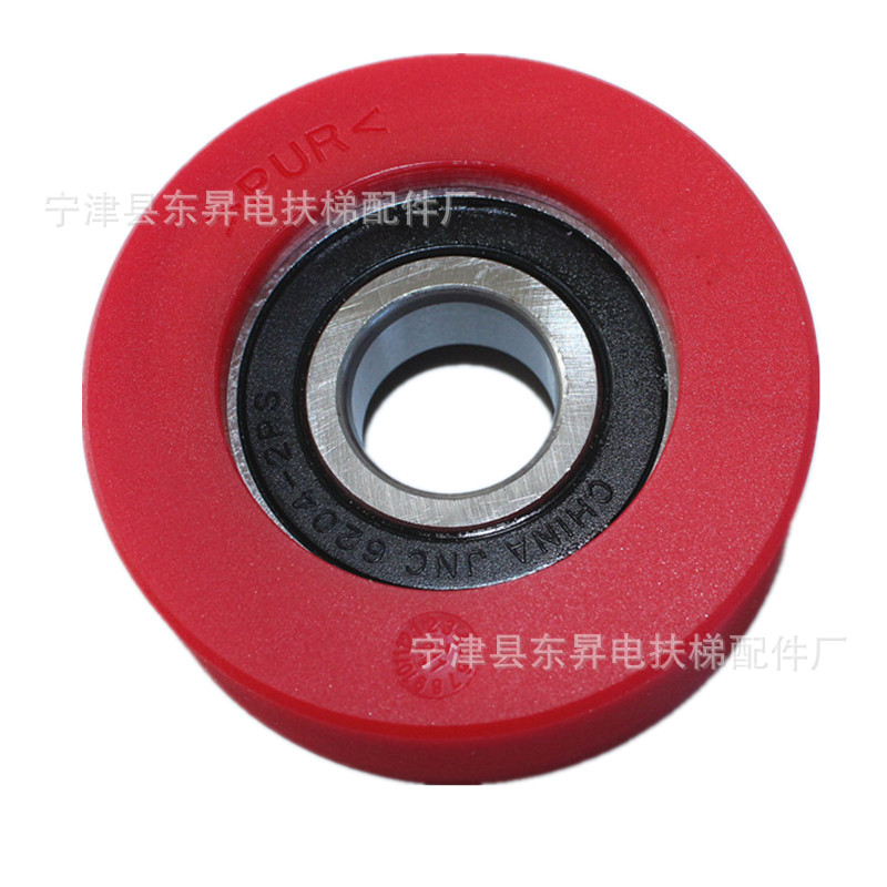 Step Wheel Outer Diameter 70 75 76 80 90 100 Step Main Wheel Auxiliary Wheel Universal Escalator Step Roller