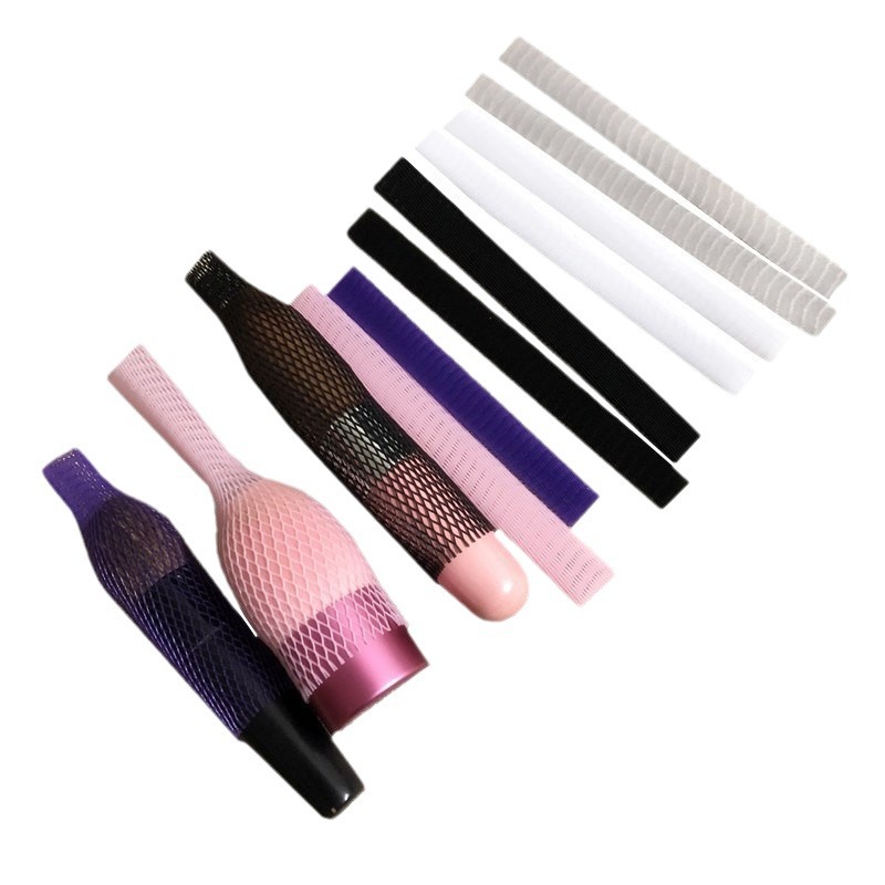 Makeup Brush Protective Cover, Brush Anti-Explosion Cover, Pe Cover, Brush Cover, Flower Bud Mesh Brush Head Shaping Protective Mesh Cover, Ready for Sale