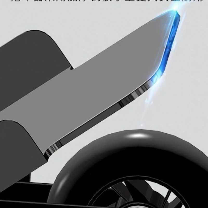 Electric Motorcycle Tire Blowout Self-Rescue Trailer, Two- or Three-Wheeler Flat Tire Emergency Auxiliary Riding Tire Booster