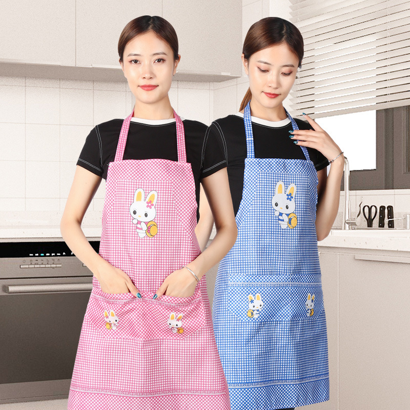 Manufacturer Supplies Halter Apron Work Clothes Advertising Apron Logo Printing Apron Gift Promotion Wholesale