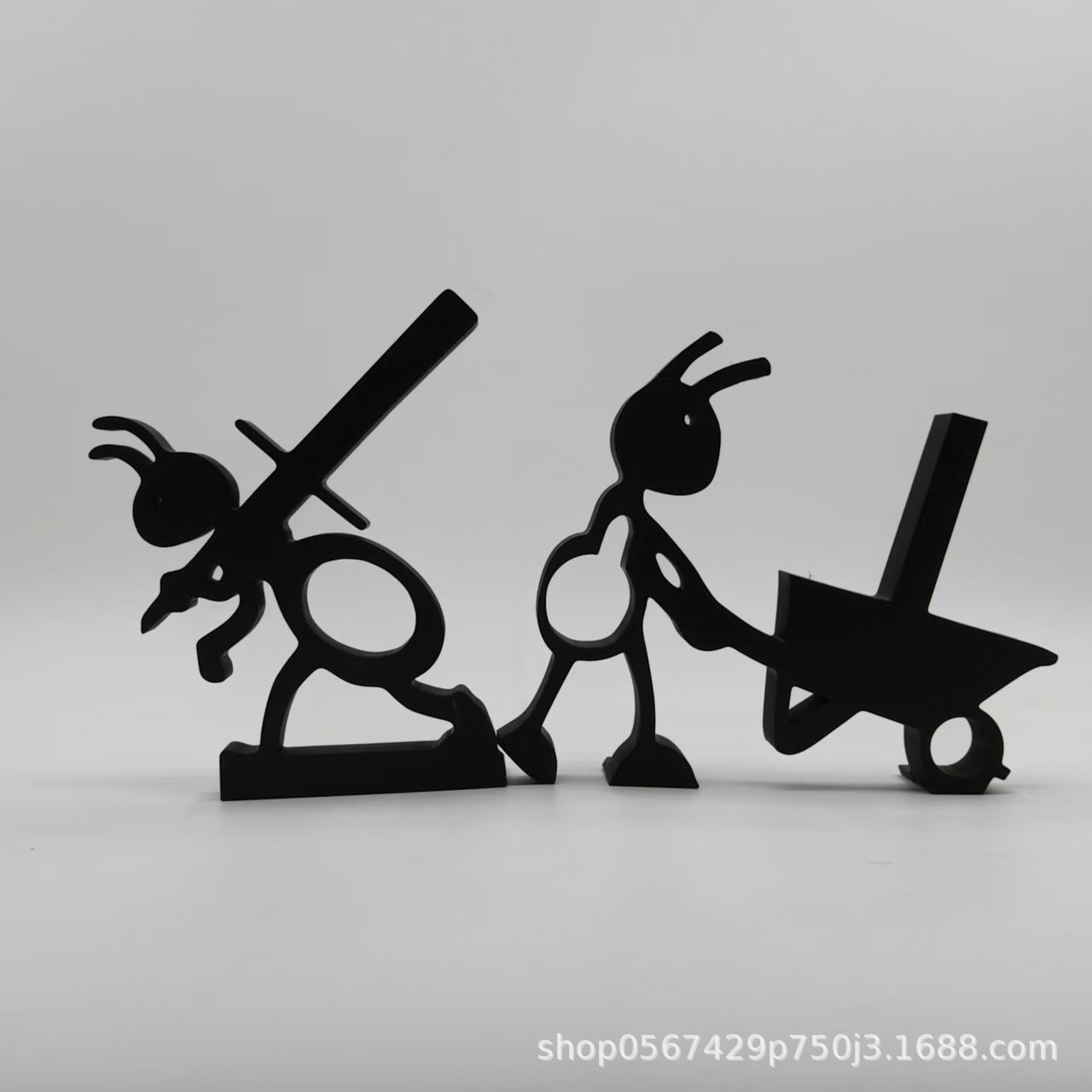 Cross-Border Hot Product 3D Printing Ant Paper Roll Holder Ant Paper Roll Holder Bathroom Paper Roll Ornaments