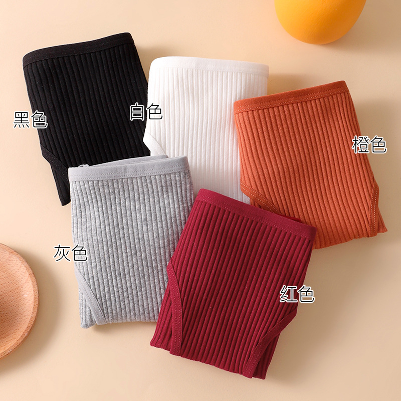 European and American Cross-Border Pure Cotton Four-Season Women's Briefs, Seamless, Comfortable, Breathable, Sexy and Tempting Mid-Waist Hip Lifting Underwear for Women