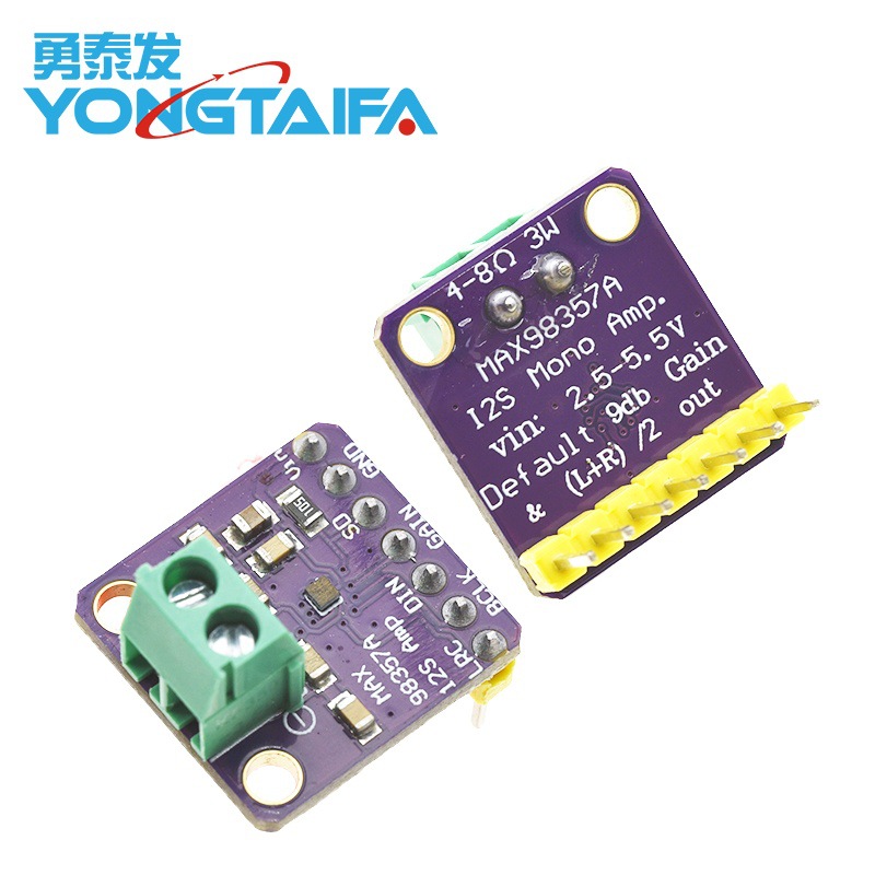 Max98357 I2S Audio Amplifier Module Without Filter Class D Amplification Supports Esp32 Raspberry Pi