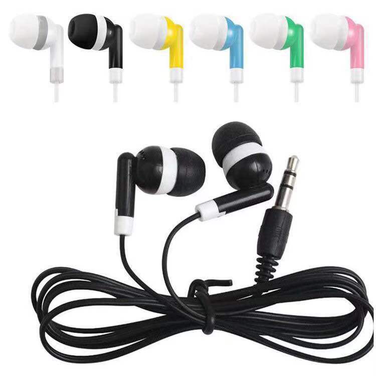 Cross-Border In-Ear Colorful Headphones, Multi-Color Earbuds for Students, Mp3 Music Headphones, Color Models, 3.5mm Universal