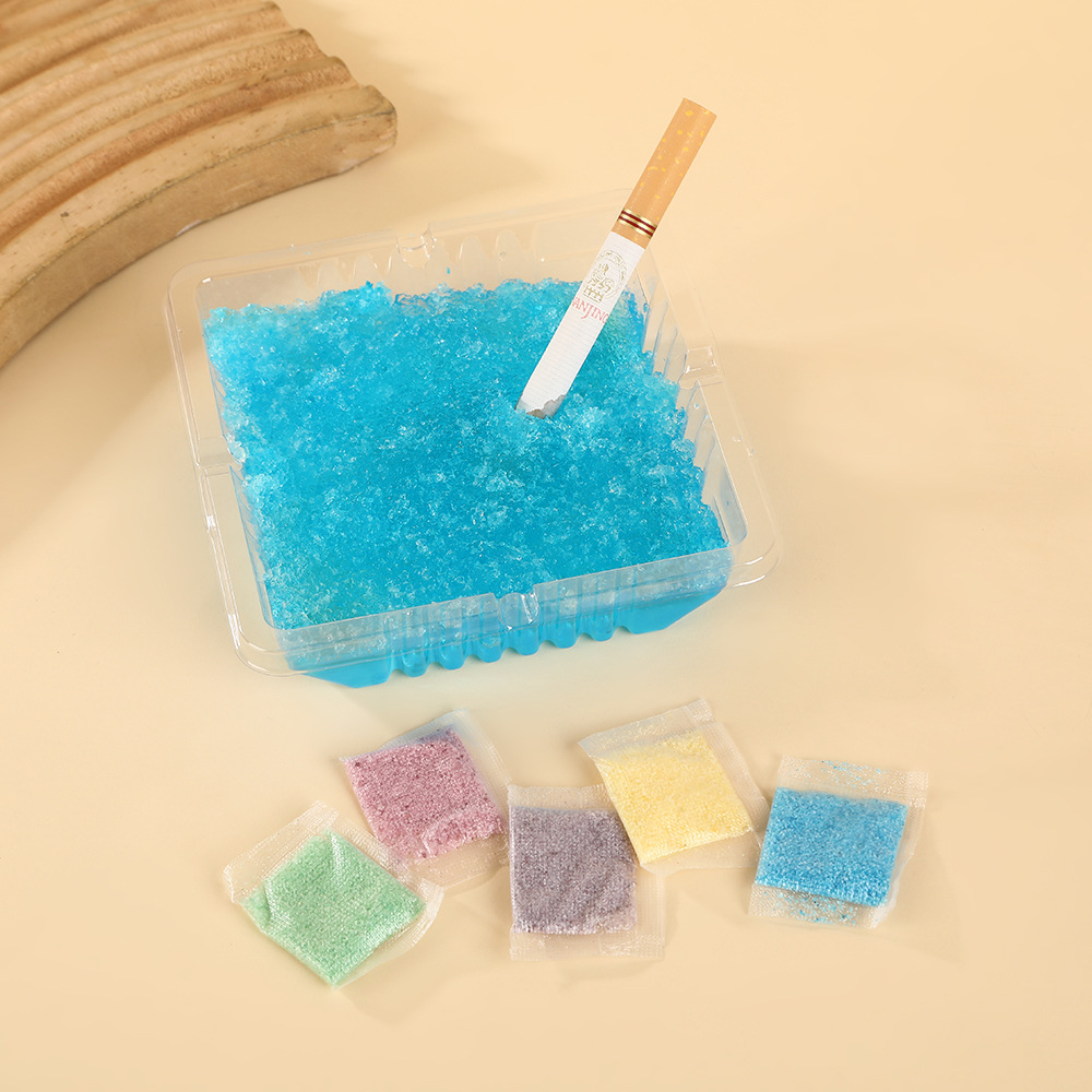 Wholesale Lazy Disposable Ashtray Cleaner Water-Soluble Smoke Sand Smoke Smell Extinguishing Crystal Balm